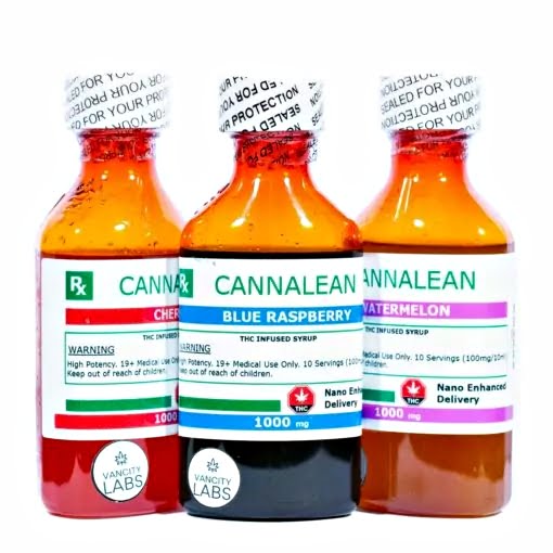 Vancity Labs – Cannalean Infused Syrup (1000mg THC)