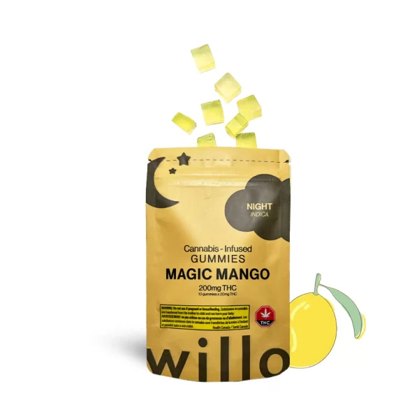 Willo Full Spectrum THC Gummies - 200mg (Indica)