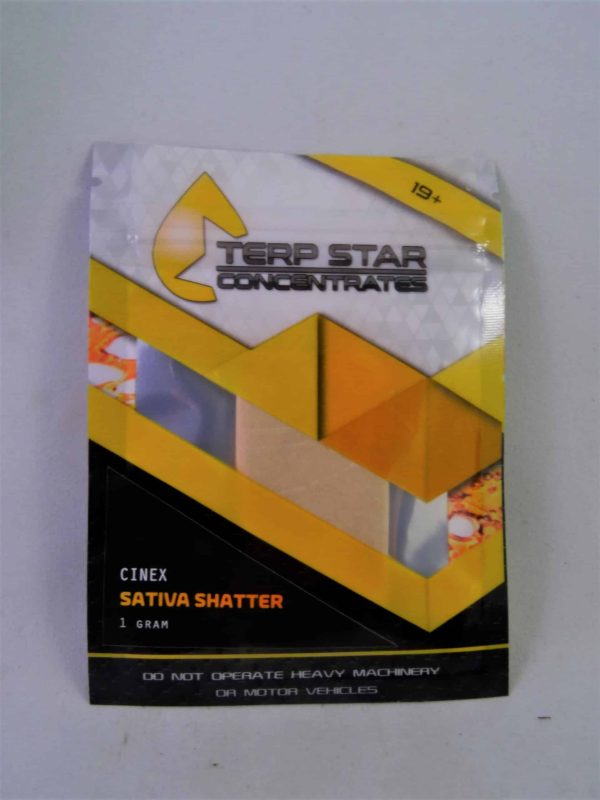 Terp Star Concentrates - Cinex Shatter