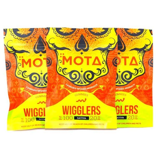 Mota – Sativa Wigglers Medicated Gummies (100mg THC)
