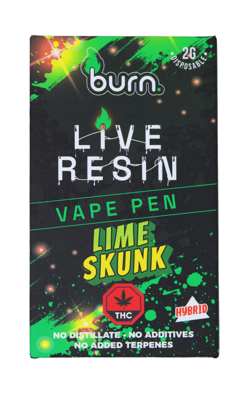 Burn - 2 Gram Disposable Live Resin Vape